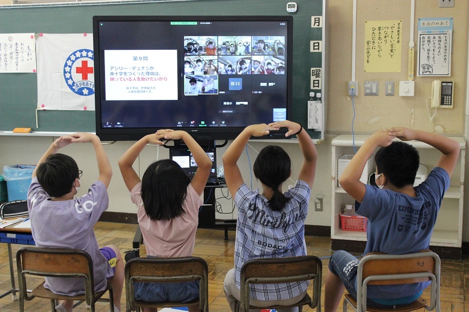 令和３年度山口県青少年赤十字トレセンを実施しました 山口県支部の最新トピックス 日本赤十字社 山口県支部